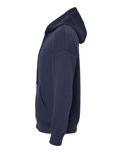 BELLA + CANVAS Sponge Fleece DTM Full-Zip Hoodie 3759 #color_Navy