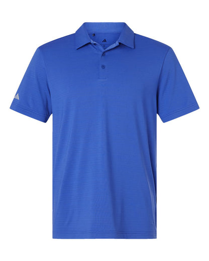 Adidas Men's Textured Stripe Polo A704 #color_Bright Royal