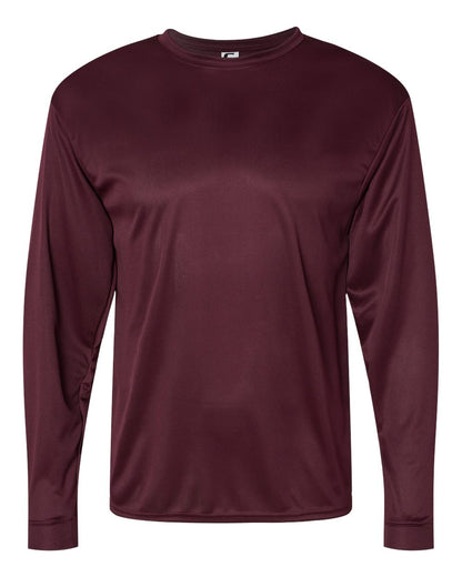 C2 Sport Performance Long Sleeve T-Shirt 5104 #color_Maroon