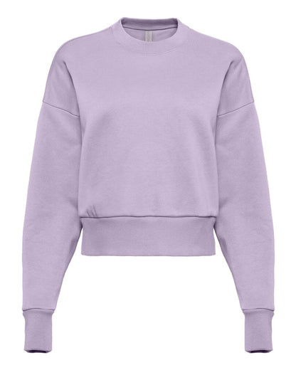 Next Level Women's Heavyweight Crewneck Sweatshirt 9087 #color_Lavender