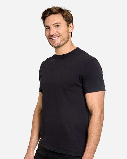 Threadfast Apparel Unisex Colors Garment-Dyed T-Shirt C1200 #colormdl_Black