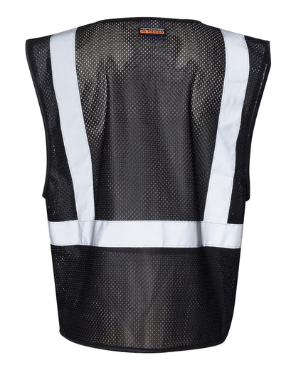 Kishigo Unisex EV Series® Enhanced Visibility Non-ANSI Vest B120-131 #color_Black - B120