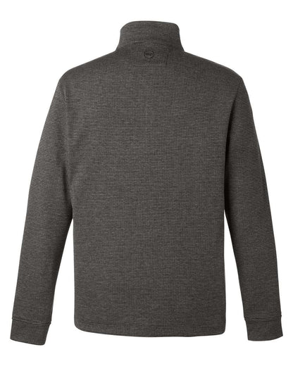 vineyard vines Men's Bluffs Quarter-Zip Pullover K004693 #color_Grey Harbor