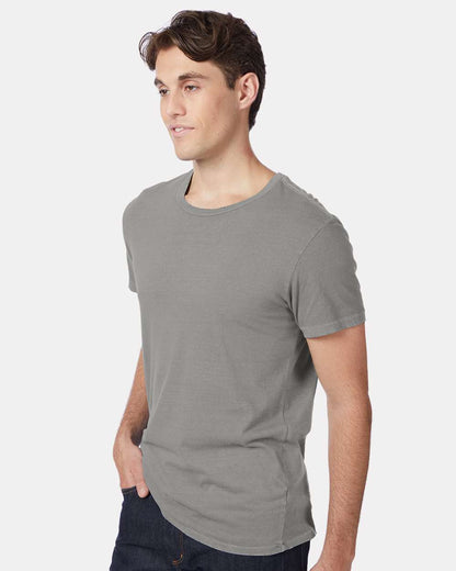 Alternative Heritage Garment Dyed Distressed Tee 4850 #colormdl_Grey Pigment