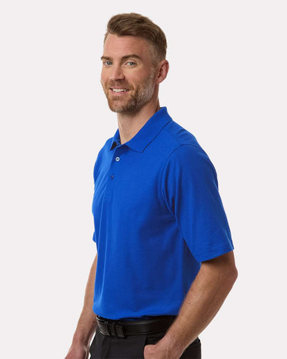 Harriton Men's Maverick CVC Pique Polo M105 #colormdl_True Royal
