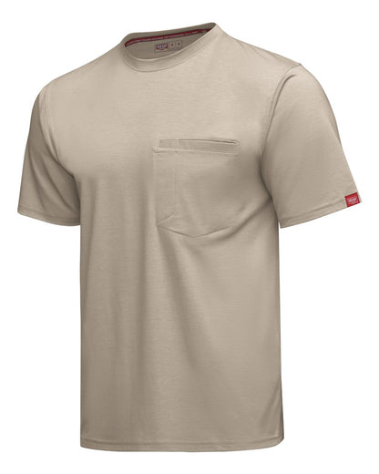 Red Kap Men's Tall Cooling Pocket T-Shirt TKM2T #color_Sand