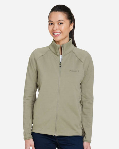 Marmot Women's Leconte Fleece Jacket M15392 #colormdl_Vetiver