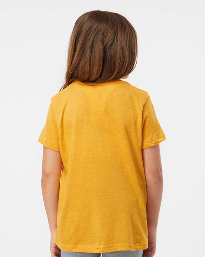 Tultex Youth Fine Jersey T-Shirt 235 #colormdl_Heather Mellow Yellow