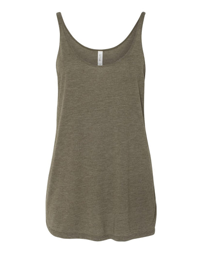 BELLA + CANVAS Women's Slouchy Tank 8838 #color_Heather Olive