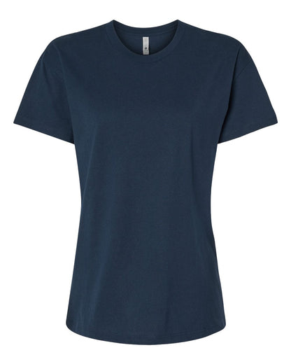 Next Level Women's Cotton Relaxed T-Shirt 3910 #color_Midnight Navy