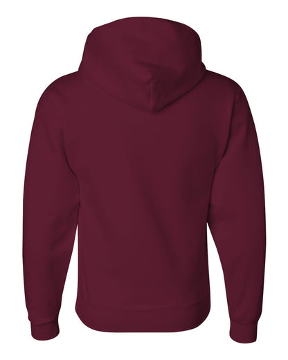 JERZEES Unisex Super Sweats NuBlend® Hooded Sweatshirt 4997MR #color_Maroon