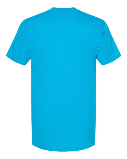 Tultex Premium Cotton Blend T-Shirt 541 #color_Turquoise Heather