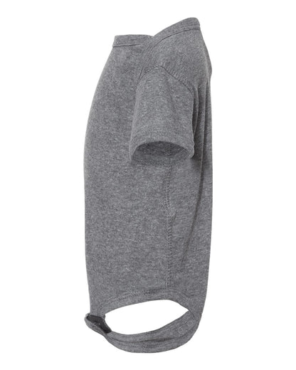 Rabbit Skins Infant Baby Rib Bodysuit 4400 #color_Granite Heather