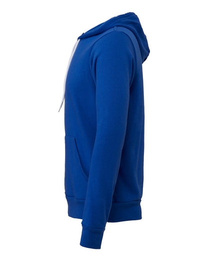 BELLA + CANVAS Unisex Sponge Fleece Hoodie Sweatshirt 3719 #color_True Royal