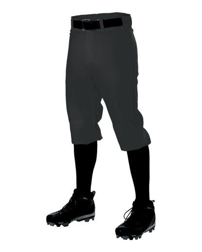 Alleson Athletic Baseball Knicker Pants 605PKN #color_Black