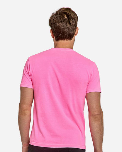Threadfast Apparel Unisex Colors Garment-Dyed T-Shirt C1200 #colormdl_Charity Pink
