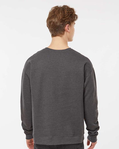 Tultex Fleece Crewneck Sweatshirt 340 #colormdl_Heather Charcoal