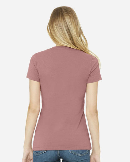 BELLA + CANVAS Women's Slim Fit Tee 6004 #colormdl_Mauve