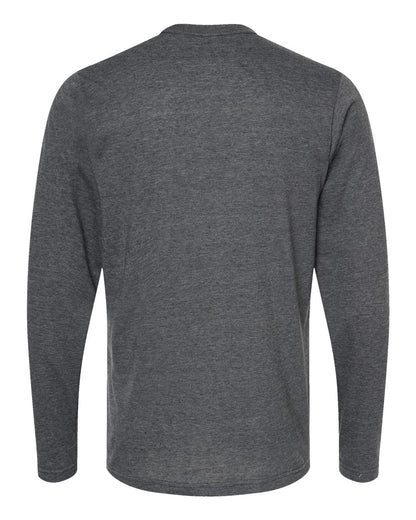 Tultex Poly-Rich Long Sleeve T-Shirt 242 #color_Heather Charcoal