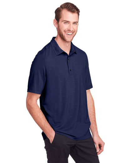 North End Men's JAQ Snap-Up Stretch Performance Polo NE100 #colormdl_Classic Navy