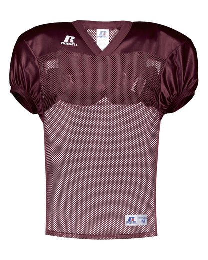 Russell Athletic Unisex Stock Practice Jersey S096BM #color_Maroon