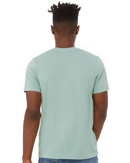 BELLA + CANVAS Triblend Tee 3413 #colormdl_Dusty Blue Triblend