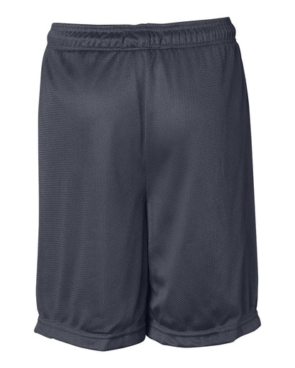 Badger Youth Mini Mesh 6'' Inseam Shorts 2237 #color_Navy