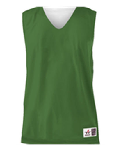 Alleson Athletic Youth Reversible Mesh Tank 560RY #color_Kelly/ White