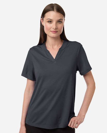 CORE365 Women's Nova Performance Pique Polo CE108W #colormdl_Carbon