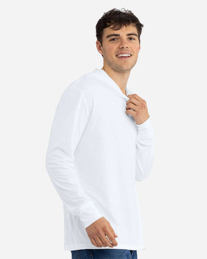 Next Level Unisex CVC Hoodie Long Sleeve T-Shirt 6221 #colormdl_White