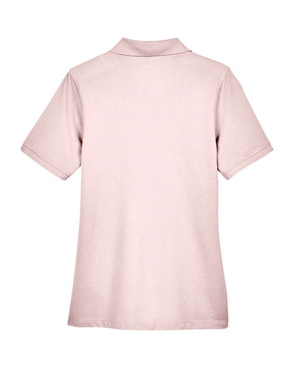 Harriton Women's Easy Blend Polo M265W #color_Blush