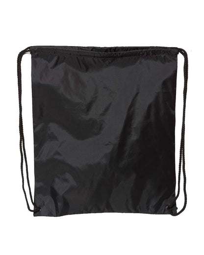 Liberty Bags Large Drawstring Pack with DUROcord 8882 #color_Black