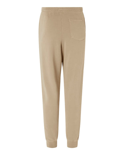 Independent Trading Co. Unisex Pigment-Dyed Fleece Sweatpants PRM50PTPD #color_Pigment Sandstone