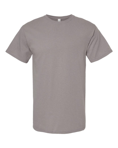 M&O Men's Gold Soft Touch T-Shirt 4800 #color_Gravel