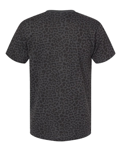 LAT Unisex Fine Jersey Tee 6901 #color_Black Leopard