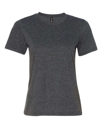 Gildan Women's Softstyle® Lightweight T-Shirt 880 #color_Heather Dark Grey