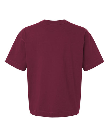 American Apparel Unisex Heavyweight Cotton Mid-Length Tee 13ML0 #color_Burgundy