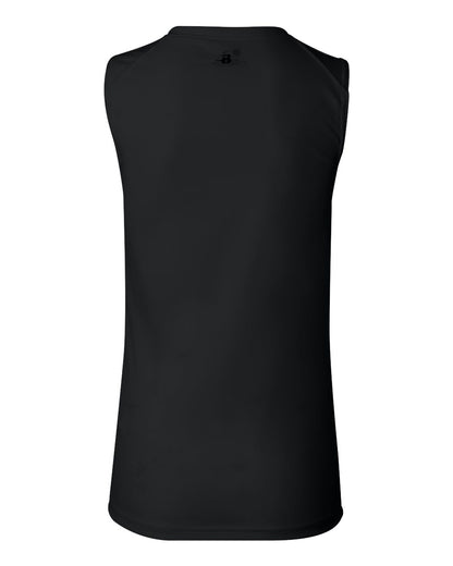 Badger Women's B-Core Sleeveless T-Shirt 4163 #color_Black