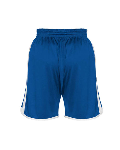 Alleson Athletic Youth Crossover Reversible Shorts 590PSPY #color_Royal/ White