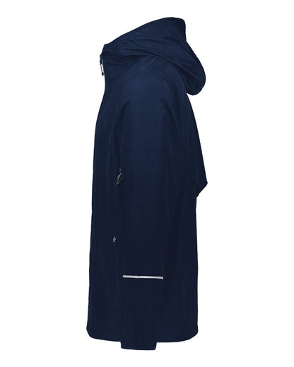 Holloway Men's Packable Hooded Jacket 229582 #color_Navy