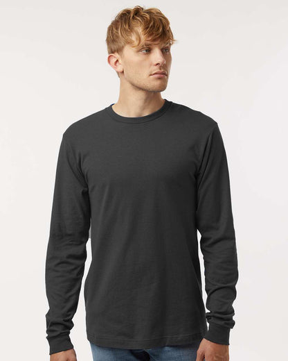 Tultex Unisex Fine Jersey Long Sleeve T-Shirt 202LS #colormdl_Charcoal