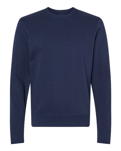 J. America Unisex BTB Fleece Crewneck Sweatshirt 8721 #color_True Navy