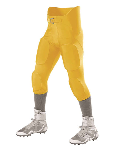 Alleson Athletic Intergrated Football Pants 689S #color_Gold