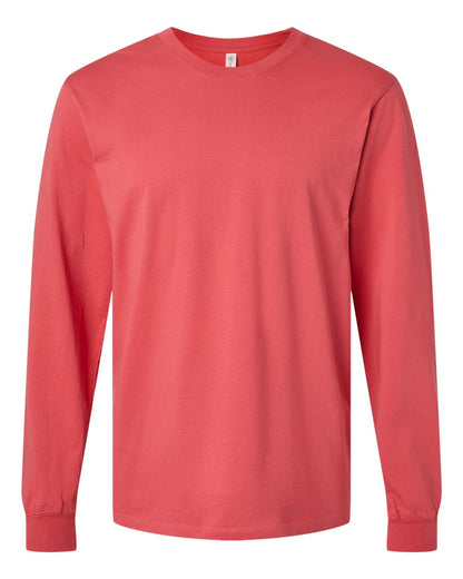 SoftShirts Unisex Classic Long Sleeve T-Shirt 220 #color_Brick