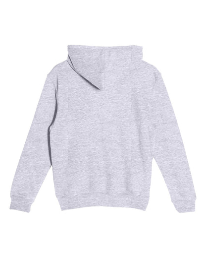 Lane Seven Youth Premium Pullover Hooded Sweatshirt LS1401Y #color_Heather Grey