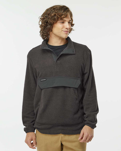 DRI DUCK Timber Mountain Fleece Pullover 7356 #colormdl_Charcoal