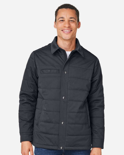 Harriton Unisex Guardian Soft Shell Chore Coat M821 #colormdl_Dark Charcoal