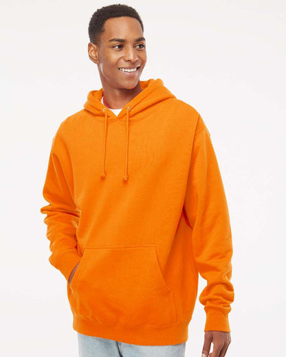 Independent Trading Co. Unisex Heavyweight Hooded Sweatshirt IND4000 #colormdl_Safety Orange