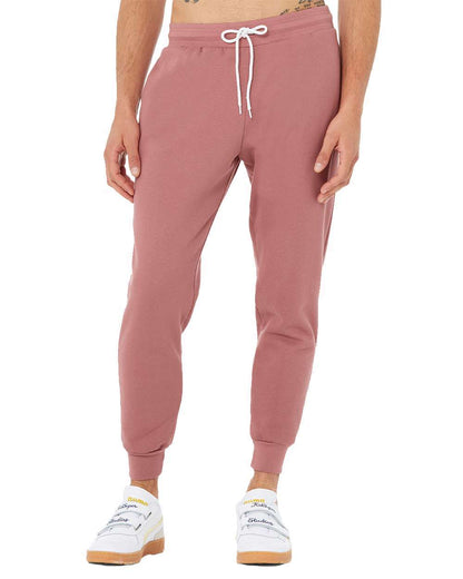 BELLA + CANVAS Unisex Sponge Fleece Joggers 3727 #colormdl_Mauve