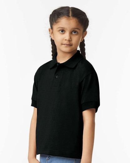 Gildan DryBlend® Youth Jersey Polo 8800B #colormdl_Black